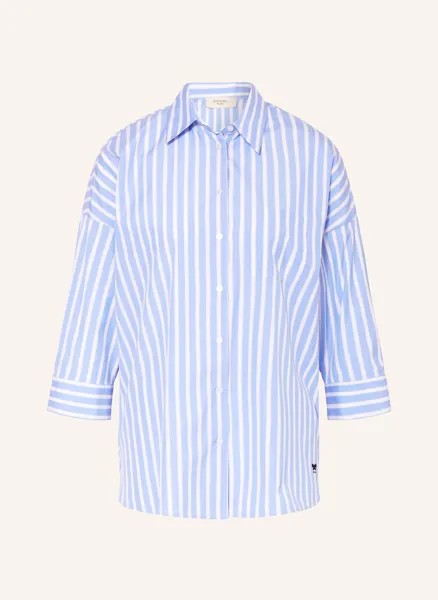 Блузка-Рубашка оверсайз Giralda с рукавами 3/4 Weekend Max Mara, голубой