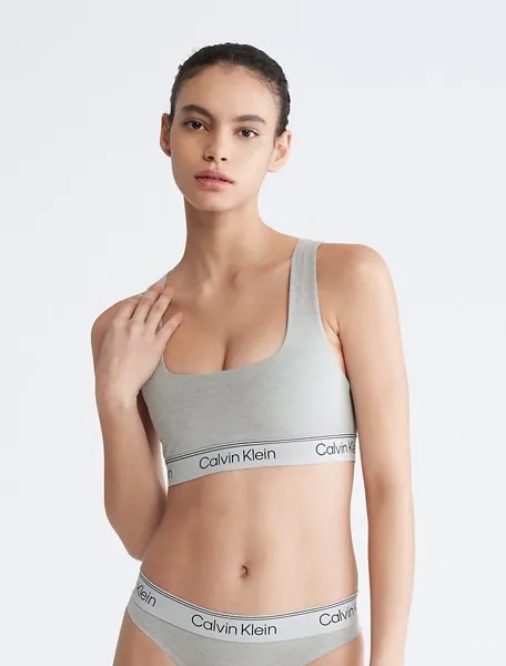 Бралетт без подкладки Calvin Klein Athletic Calvin Klein, серый