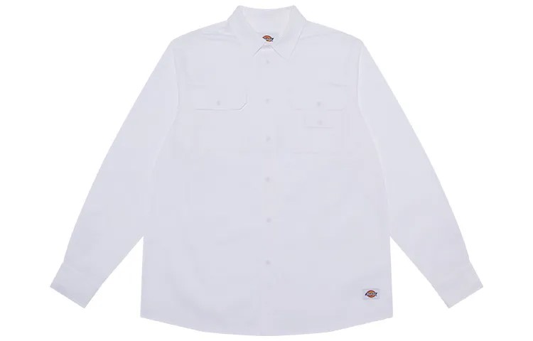 Рубашка унисекс белая Dickies, белый