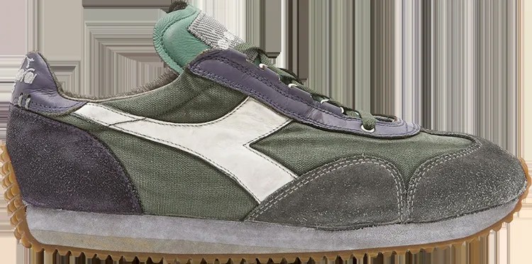 Кроссовки Equipe H Dirty Stone Wash Evo Green Myrtle, зеленый
