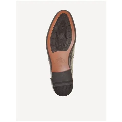 Туфли Loiter мужские демисезонные, размер 43, цвет коричневый, артикул 1073-05-121