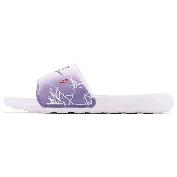 Вьетнамки Victori One мужские белые/фиолетовые Nike