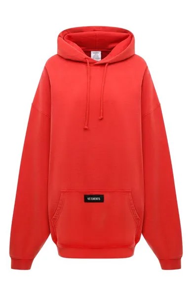 Хлопковое худи VETEMENTS