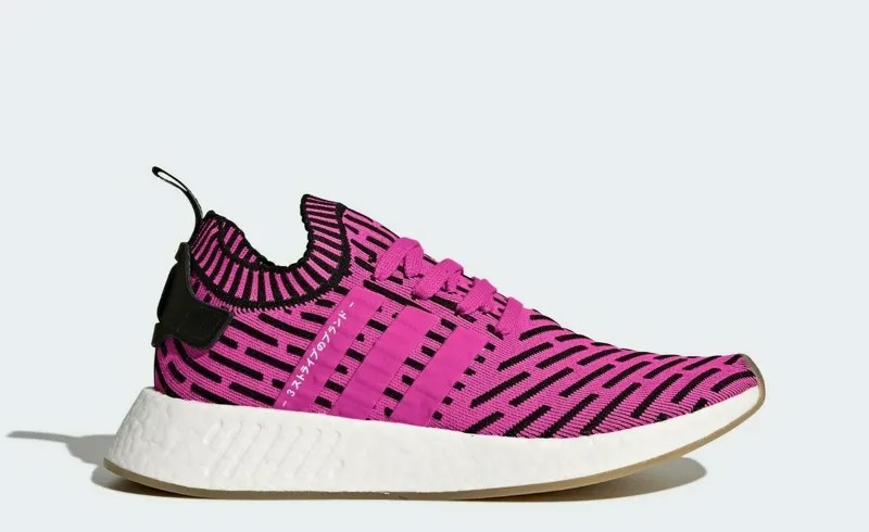 Мужские кроссовки Adidas Originals NMD_R2 PK NEW AUTHENTIC Pink/Black BY9697