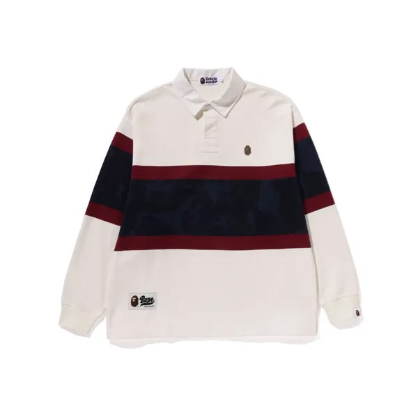 Рубашка поло мужская Ivory IVX A Bathing Ape, слоновая кость