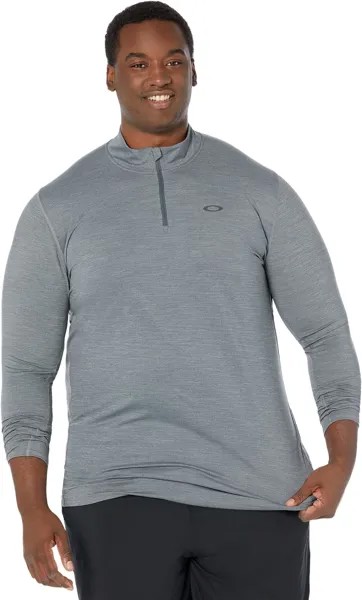 Пуловер Oakley Gravity Range 1/4 Zip Pullover, цвет Stone Gray Heather