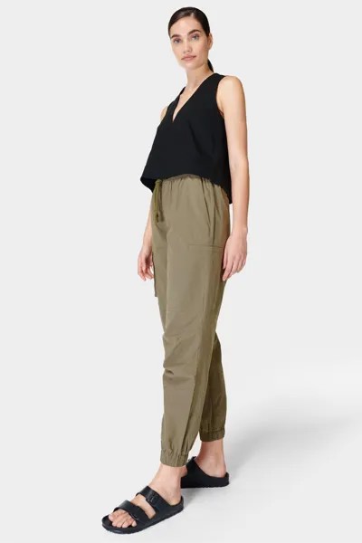 Брюки карго Quinn Sweaty Betty, зеленый