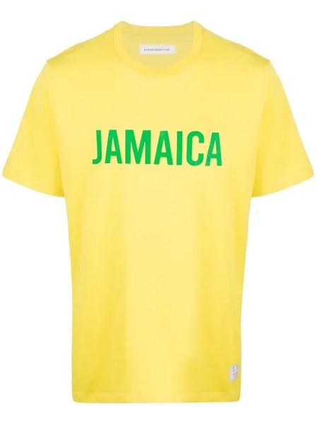 Department 5 футболка с надписью Jamaica