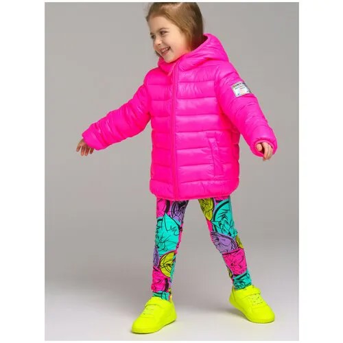 Куртка playToday, размер 122, розовый
