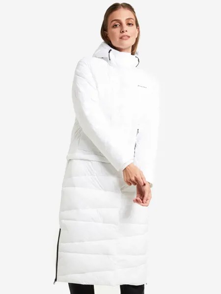 Пальто утепленное женское Demix 2в1, Белый