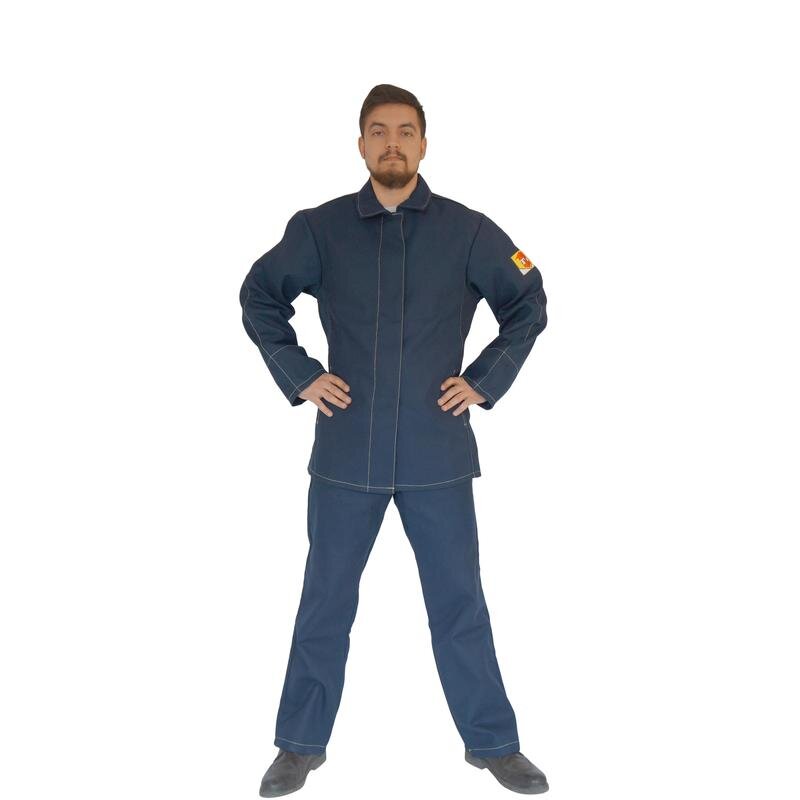 Костюм рабочий мужские NoBrand ТС01 синие 52-54, 170-176