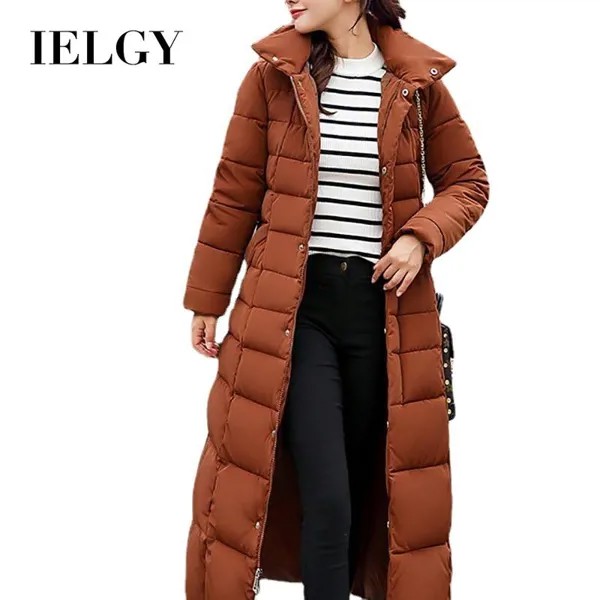 IELGY Зима Новая Корейская Версия Slim Loose Большой Размер И Длинная Мягкая Куртка Темперамент Мягкая Куртка