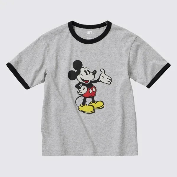 UNIQLO KIDS С коротким рукавом с рисунком Disney Beyond Time UT