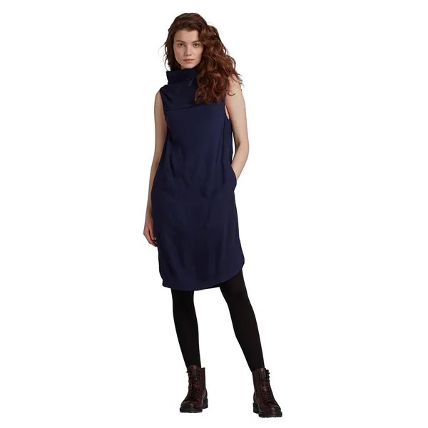 Платье G-Star Millery Mock, синий