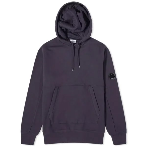 Худи C.P. Company Diagonal Raised Fleece, цвет Total Eclipse