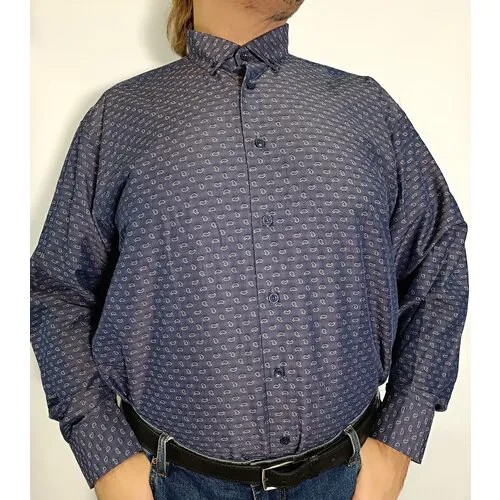 Рубашка Castelli, размер 4XL, синий