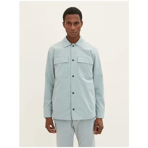 Куртка-рубашка Tom Tailor, размер XL, голубой
