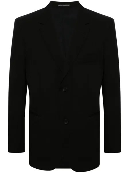 Шерстяной пиджак U-CDH Yohji Yamamoto, черный