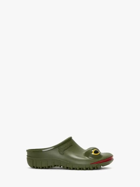 Лоферы JW Anderson x Wellipets frog, зеленый