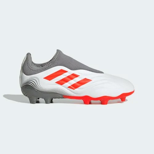 Бутсы adidas, размер 13,5K UK, белый, серый