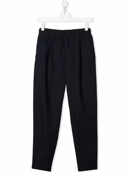 Emporio Armani Kids спортивные брюки с кулиской