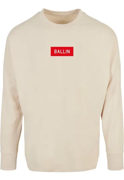 Лонгслив Mister Tee BALLIN BOX, песочный