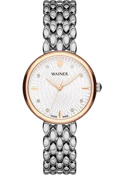 Швейцарские наручные  женские часы Wainer WA.11946B. Коллекция Venice