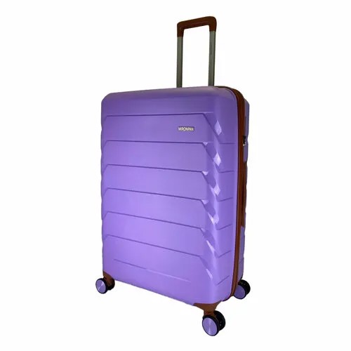 Чемодан MIRONPAN 23106, 99 л, размер L, фиолетовый