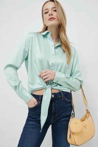 Рубашка Guess, зеленый