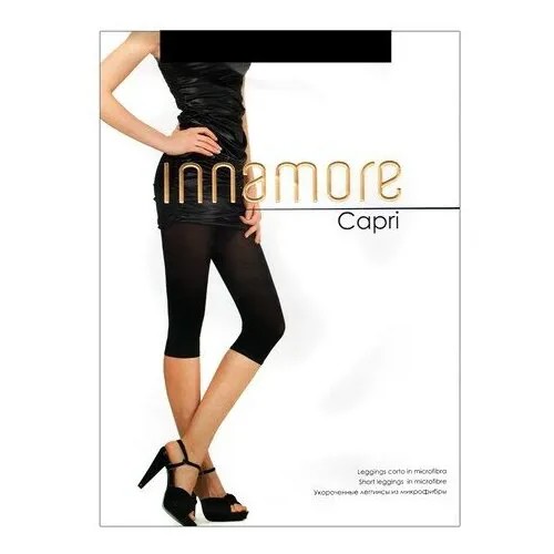 Легинсы Innamore Capri, 40 den, размер 2, коричневый