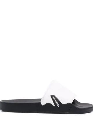 Raf Simons шлепанцы с логотипом