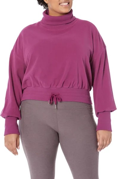 Флисовый пуловер Melody Luxe Sweaty Betty, цвет Amaranth Pink