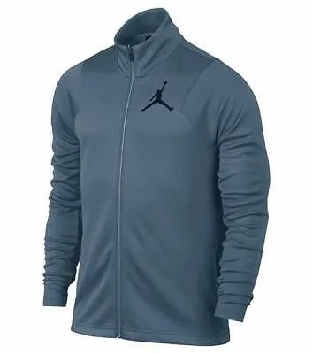 Синяя/черная куртка Jordan Flight на молнии во всю длину — XS