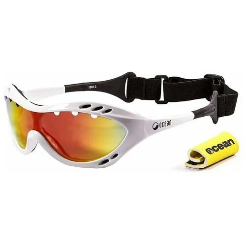 Солнцезащитные очки OCEAN OCEAN Costa Rica White / Revo Orange Polarized lenses, белый