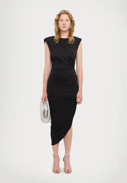 Платье из джерси MERRITH DRESS Veronica Beard, черный