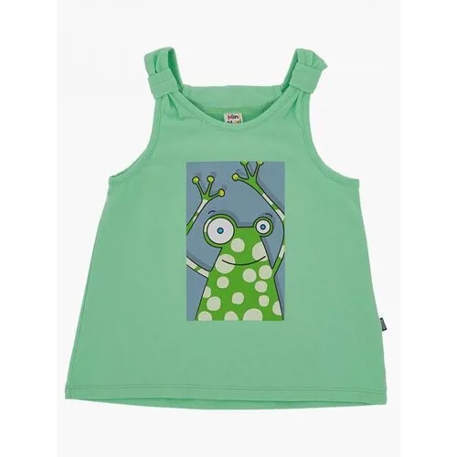 Футболка Mini Maxi, размер 110, зеленый