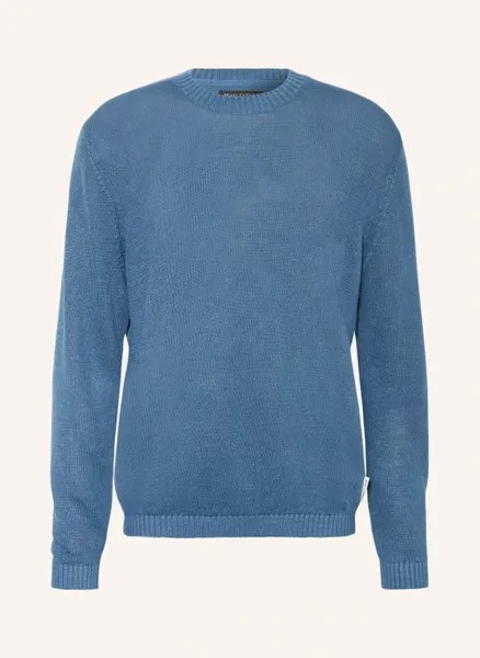 Льняной свитер Marc O'Polo, синий