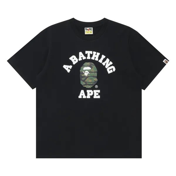 Футболка BAPE Tiger Camo, черная/зеленая