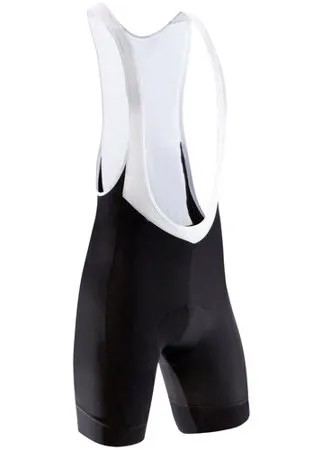 Нижние шорты для велоспорта с анатомическими гелевыми вставками мужские RC 100, размер: L, цвет: Черный/Черный/Белоснежный TRIBAN Х Декатлон