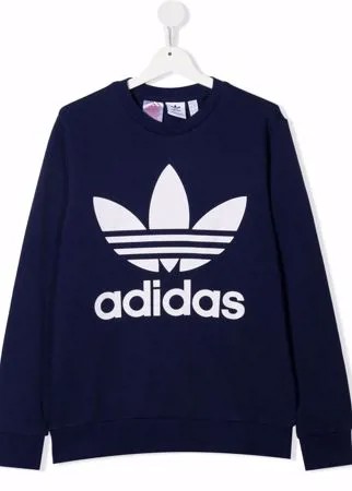 Adidas Kids толстовка с логотипом