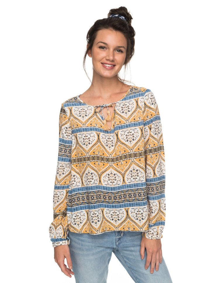 Блузка женская ROXY Everybodyup J Marshmallow New Maiden