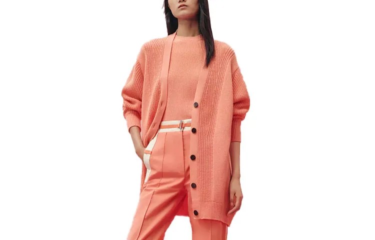 SS23 Кашемировый свитер женский Joey Orange Hermes