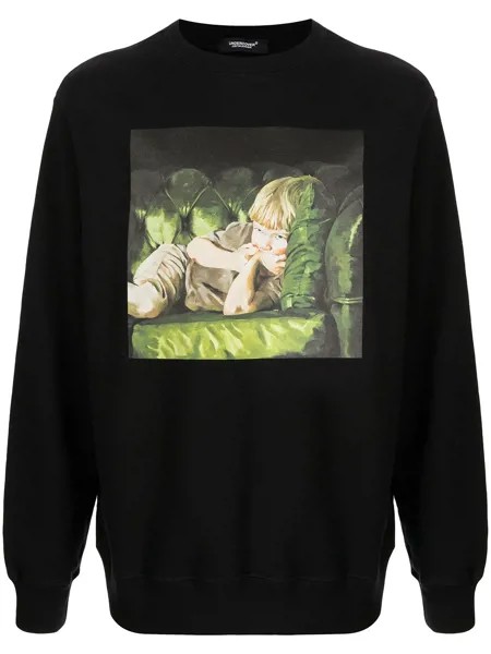 UNDERCOVER printed crew neck sweatshirt