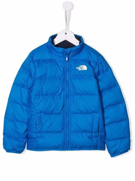 The North Face Kids пуховик с вышитым логотипом