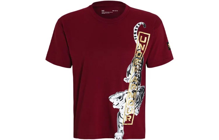 Футболка UA Lunar New Year женская малиновая Under Armour