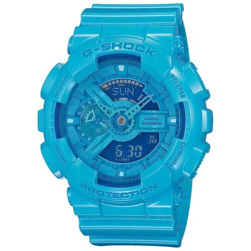 Наручные часы CASIO GMA-S110CC, голубой