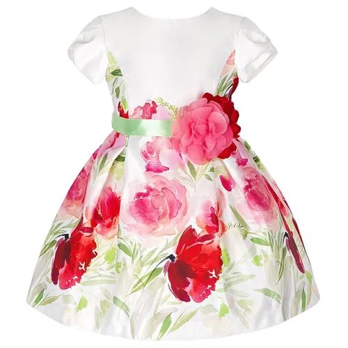 Платье Baby A для девочки H2010 цвет белый 4 года