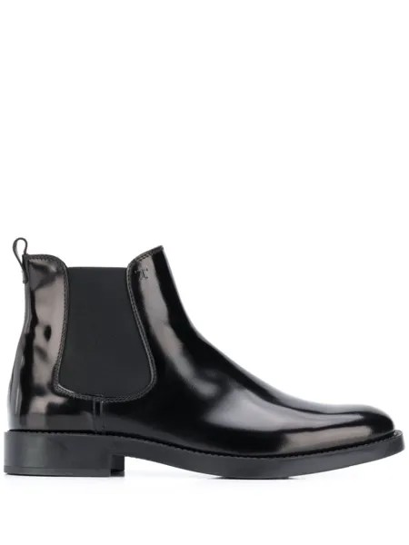 Tod's ботинки с эластичной вставкой, черный