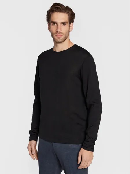 Облегающий свитер Casual Friday, черный