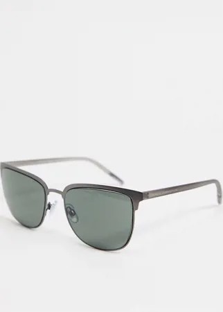 Квадратные солнцезащитные очки French Connection-Серый